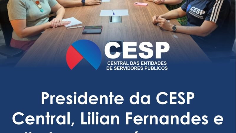 Diretores da CESP Central se reúnem com diretora da DIEESE