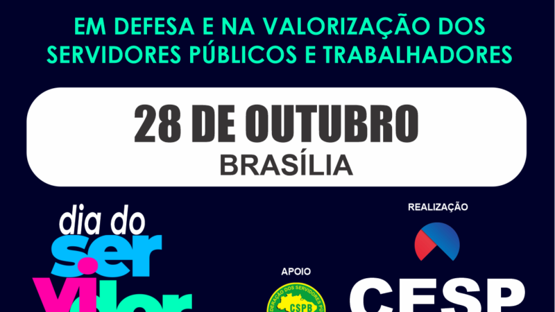 ‼️ ATENÇÂO – Chamada da Presidente Lilian para a 2ª Marcha dos Servidores, em Brasília!