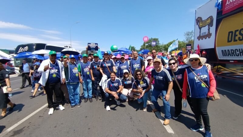 💪 CESP CENTRAL SINDICAL participa da Marcha dos Servidores Públicos das Três Esferas